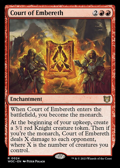 Court of Embereth (Wilds of Eldraine Commander)
