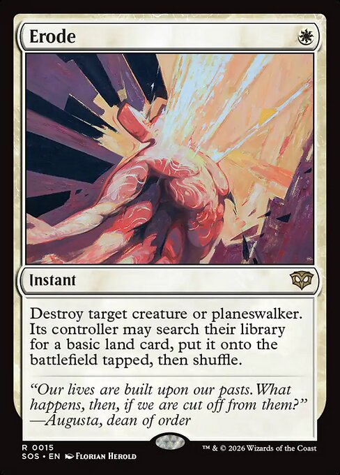 Erode (Secrets of Strixhaven)