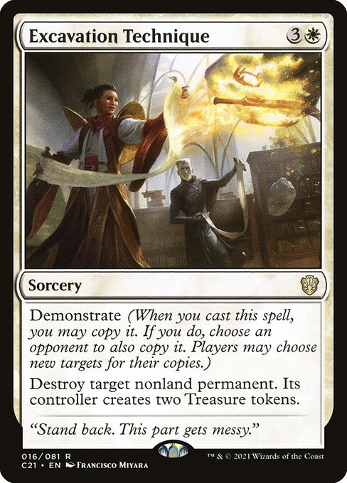 Excavation Technique (Commander 2021)