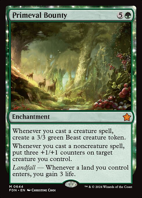 Primeval Bounty (Foundations)