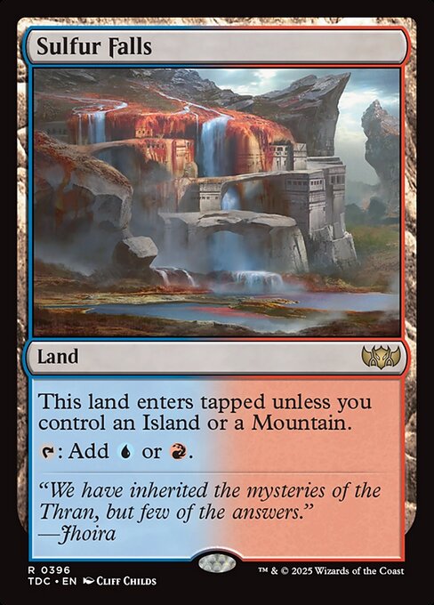 Sulfur Falls (Tarkir: Dragonstorm Commander)