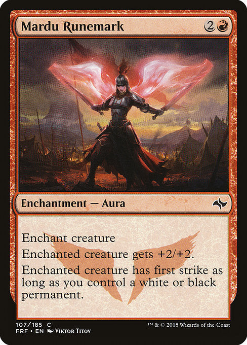 Mardu Runemark (Fate Reforged)