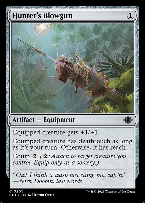 Hunter's Blowgun (The Lost Caverns of Ixalan)