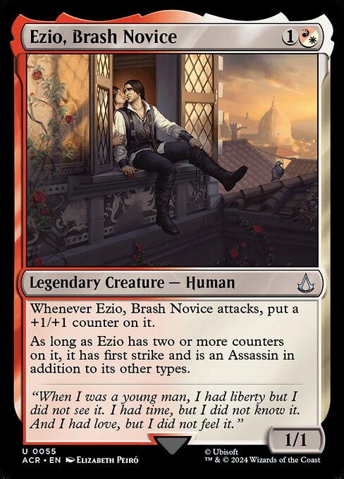 Ezio, Brash Novice (Assassin's Creed)