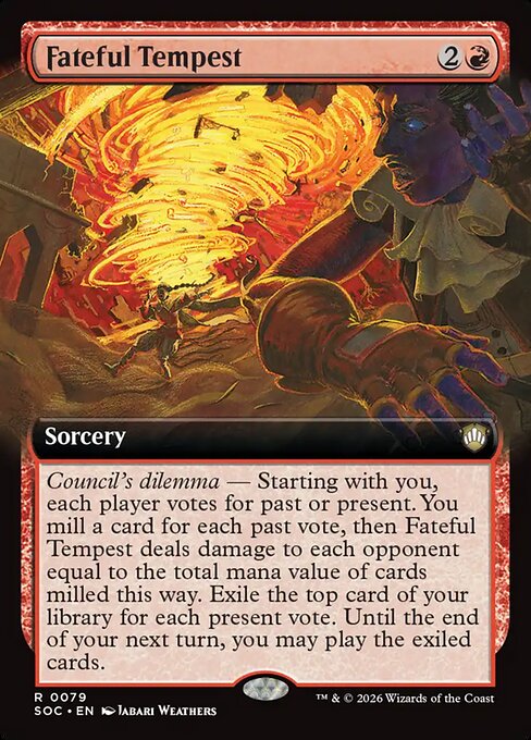 Fateful Tempest (Secrets of Strixhaven Commander)
