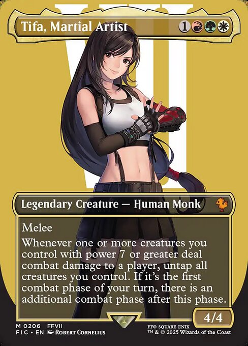 Tifa, Martial Artist (Final Fantasy Commander)