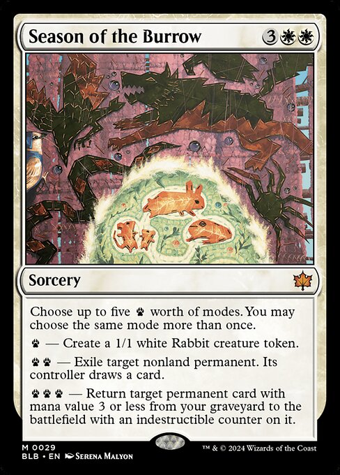 Season of the Burrow (Bloomburrow)