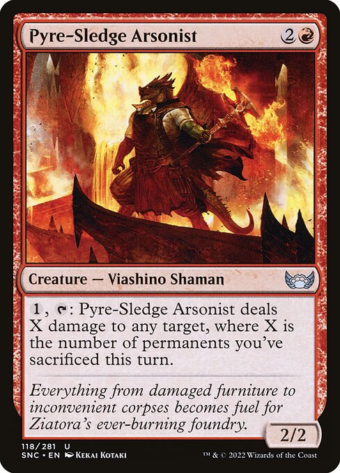 Pyre-Sledge Arsonist (Streets of New Capenna)