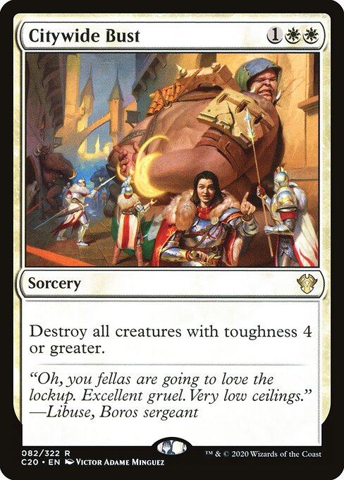 Citywide Bust (Commander 2020)