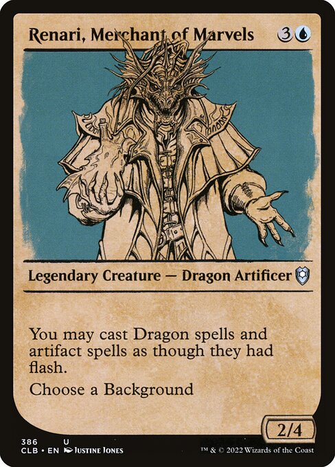Renari, Merchant of Marvels (Commander Legends: Battle for Baldur's Gate)