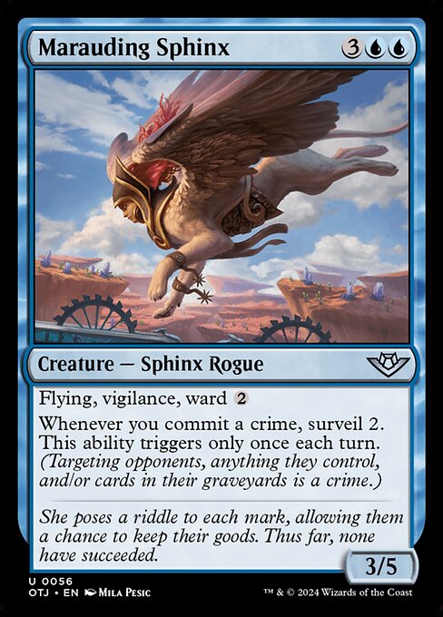 Marauding Sphinx (Outlaws of Thunder Junction)