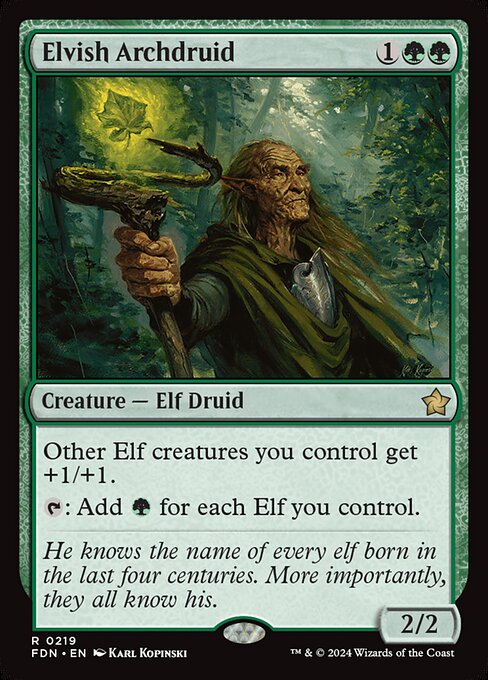 Elvish Archdruid (Foundations)