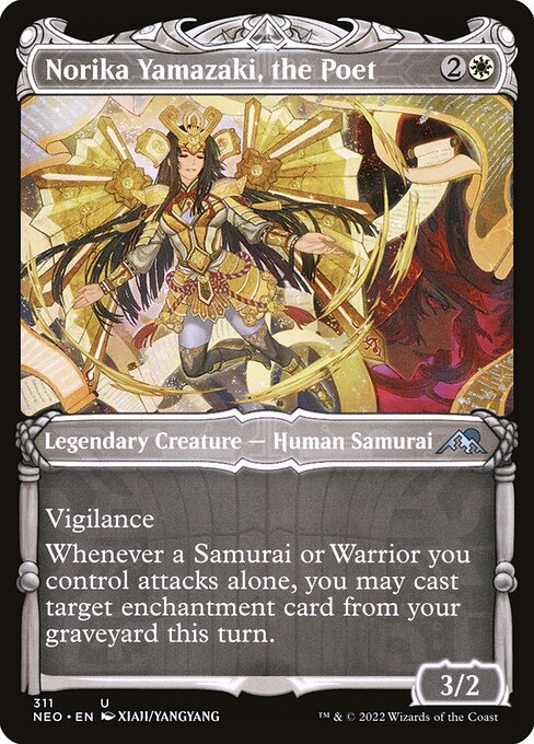 Norika Yamazaki, the Poet (Kamigawa: Neon Dynasty)