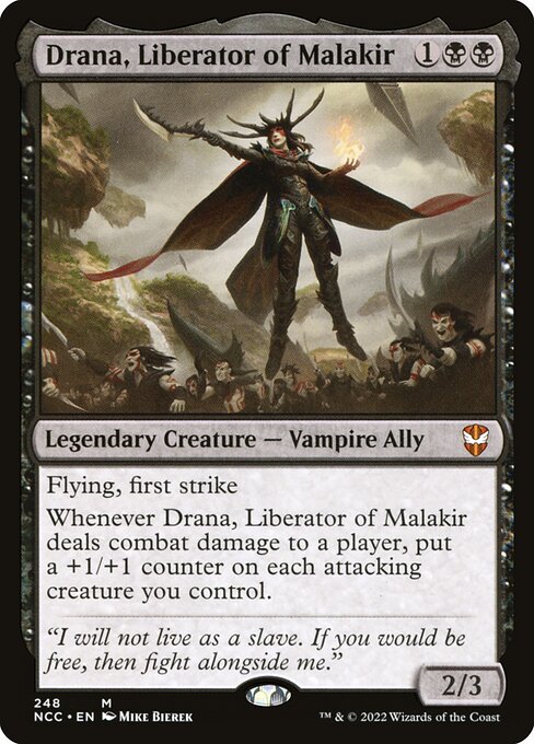 Drana, Liberator of Malakir (New Capenna Commander)