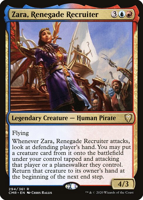 Zara, Renegade Recruiter (Commander Legends)