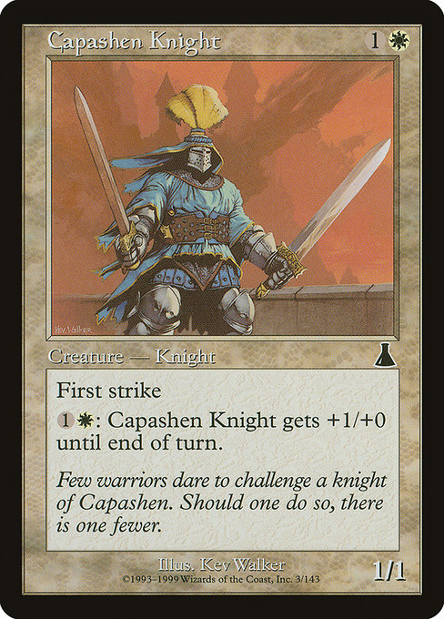 Capashen Knight (Urza's Destiny)