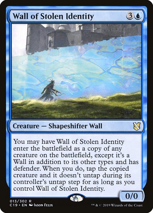 Wall of Stolen Identity (Commander 2019)