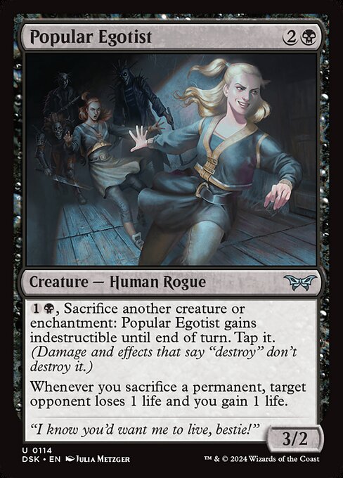Popular Egotist (Duskmourn: House of Horror)