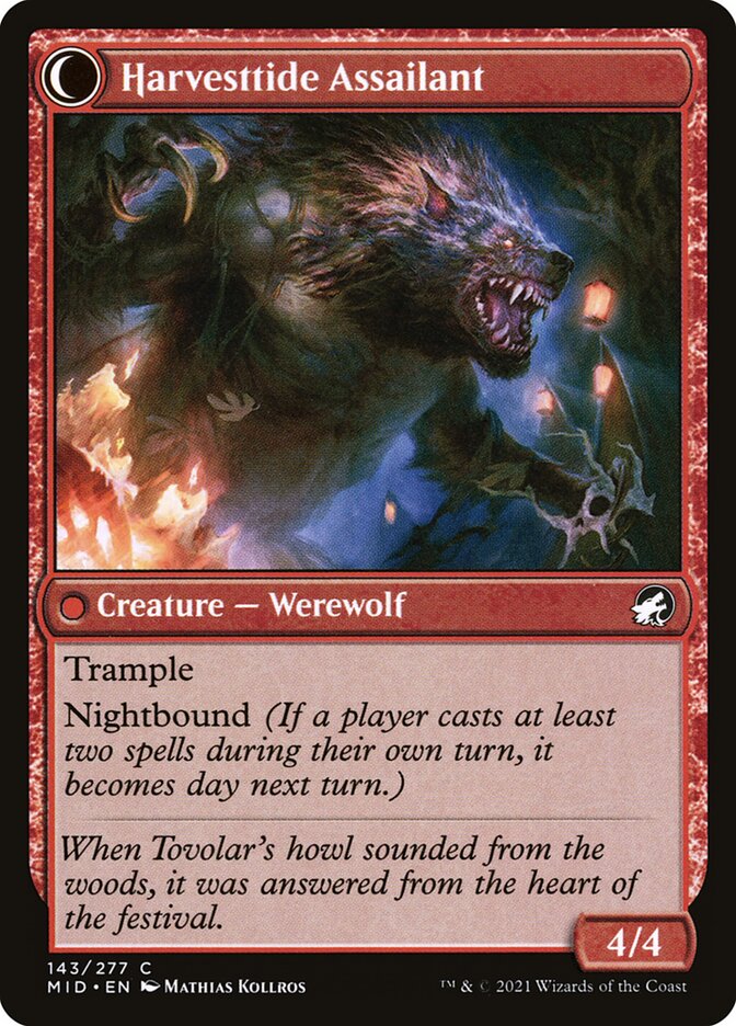 Harvesttide Infiltrator // Harvesttide Assailant (Innistrad: Midnight Hunt)