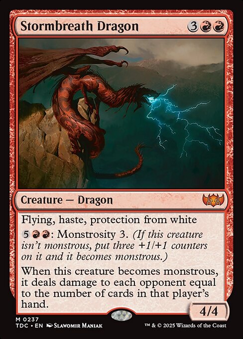 Stormbreath Dragon (Tarkir: Dragonstorm Commander)