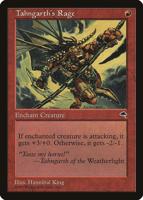 Tahngarth's Rage (Tempest)