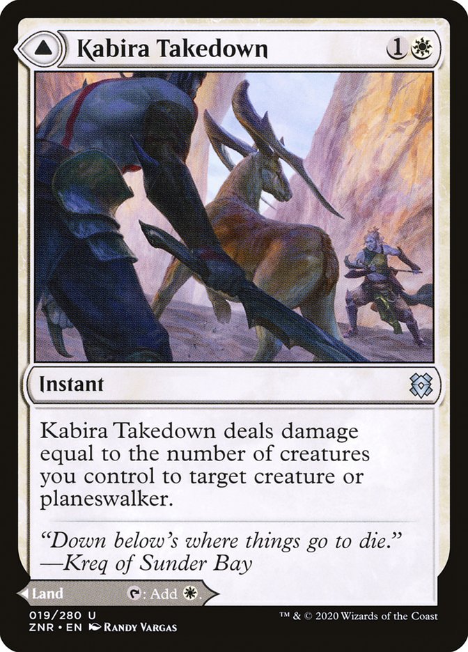 Kabira Takedown // Kabira Plateau (Zendikar Rising)