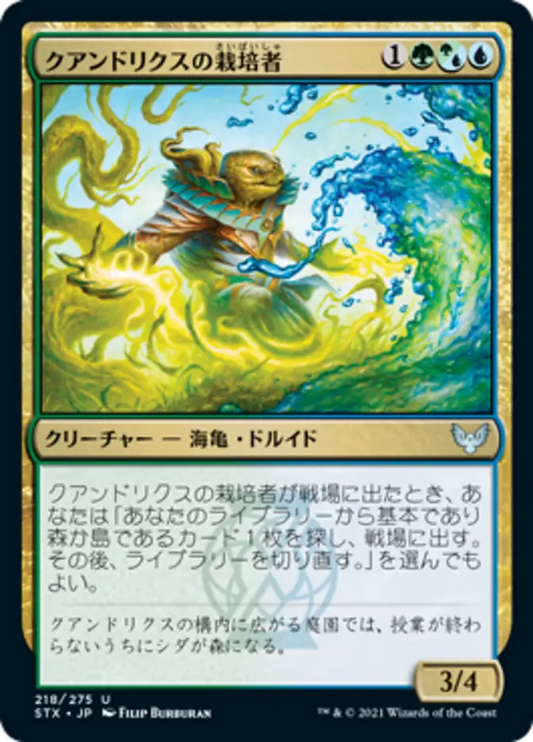 Quandrix Cultivator (Strixhaven: School of Mages) Japanese