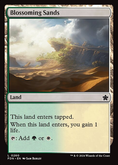 Blossoming Sands (Foundations)