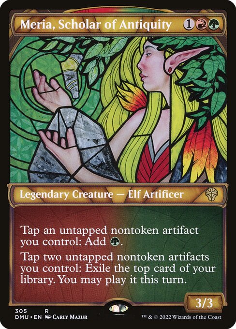 Meria, Scholar of Antiquity (Dominaria United)