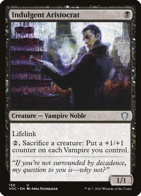 Indulgent Aristocrat (Crimson Vow Commander)
