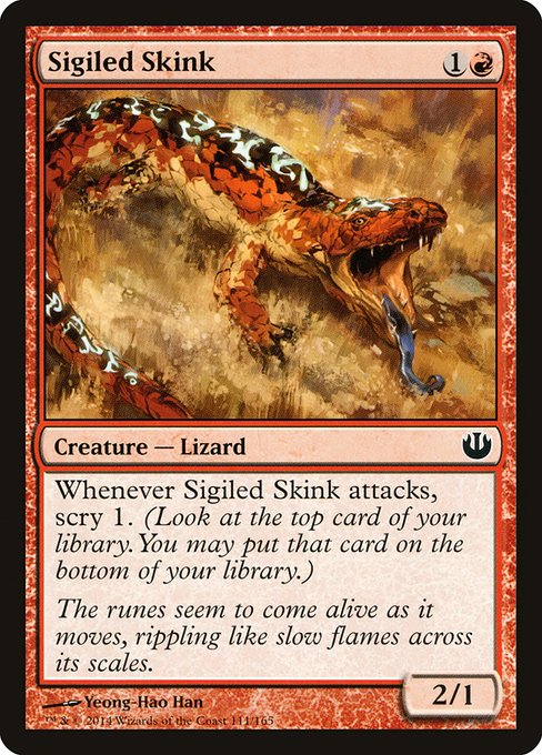 Sigiled Skink (Journey into Nyx)