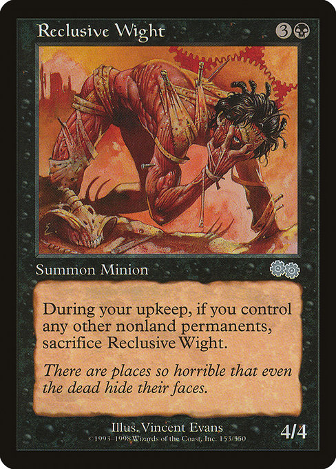 Reclusive Wight (Urza's Saga)