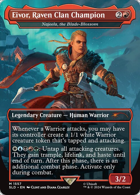 Najeela, the Blade-Blossom (Secret Lair Drop)