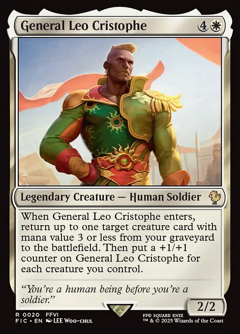 General Leo Cristophe (Final Fantasy Commander)