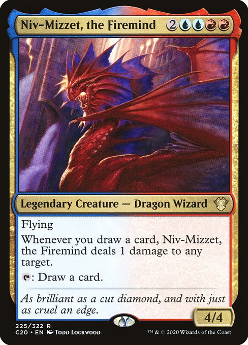 Niv-Mizzet, the Firemind (Commander 2020)