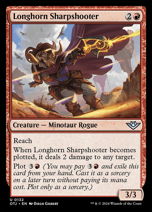 Longhorn Sharpshooter (Outlaws of Thunder Junction)