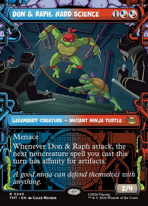 Don & Raph, Hard Science (Teenage Mutant Ninja Turtles)