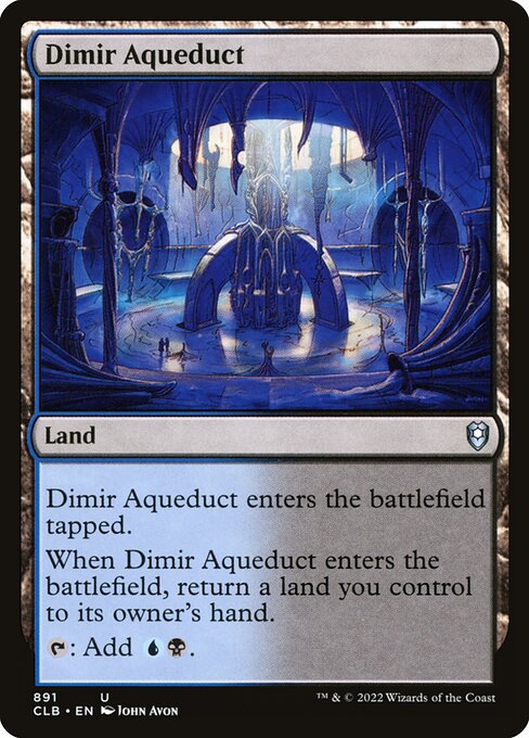 Dimir Aqueduct (Commander Legends: Battle for Baldur's Gate)