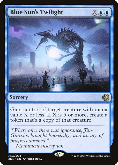 Blue Sun's Twilight (Phyrexia: All Will Be One)