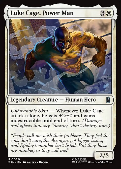 Luke Cage, Power Man (Marvel Super Heroes)