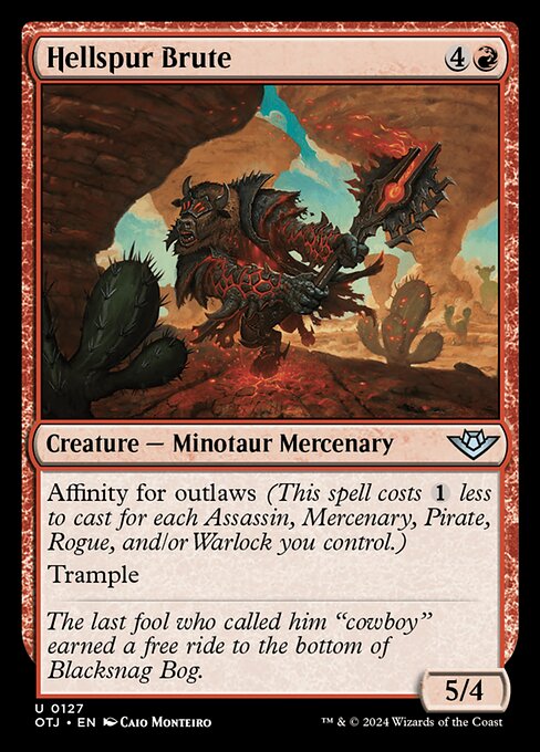 Hellspur Brute (Outlaws of Thunder Junction)