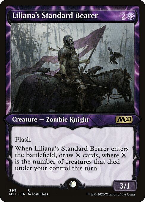Liliana's Standard Bearer (Core Set 2021)