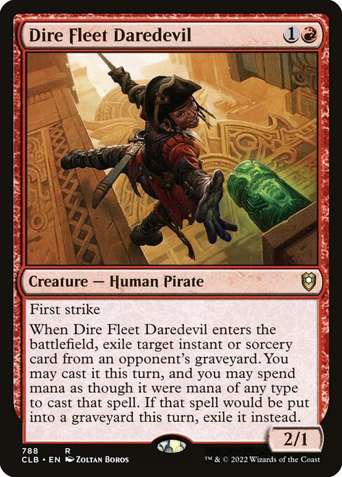 Dire Fleet Daredevil (Commander Legends: Battle for Baldur's Gate)