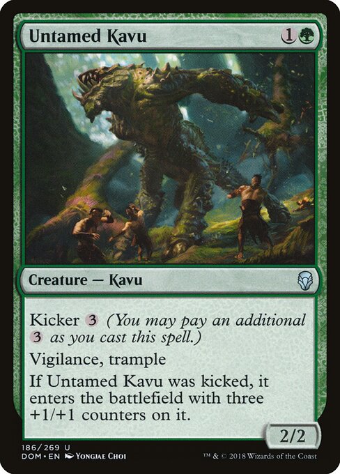 Untamed Kavu (Dominaria)