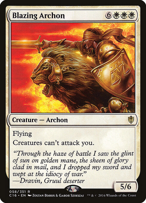 Blazing Archon (Commander 2016)