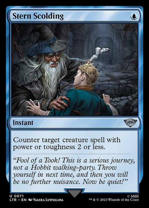 Stern Scolding (The Lord of the Rings: Tales of Middle-earth)