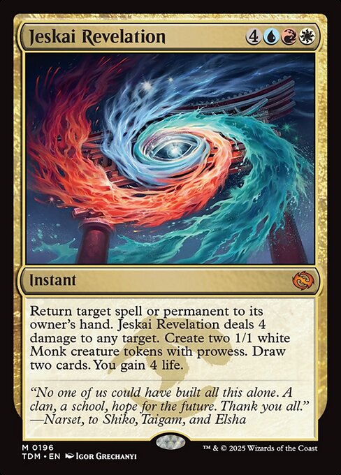 Jeskai Revelation (Tarkir: Dragonstorm)