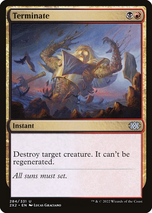 Terminate (Double Masters 2022)