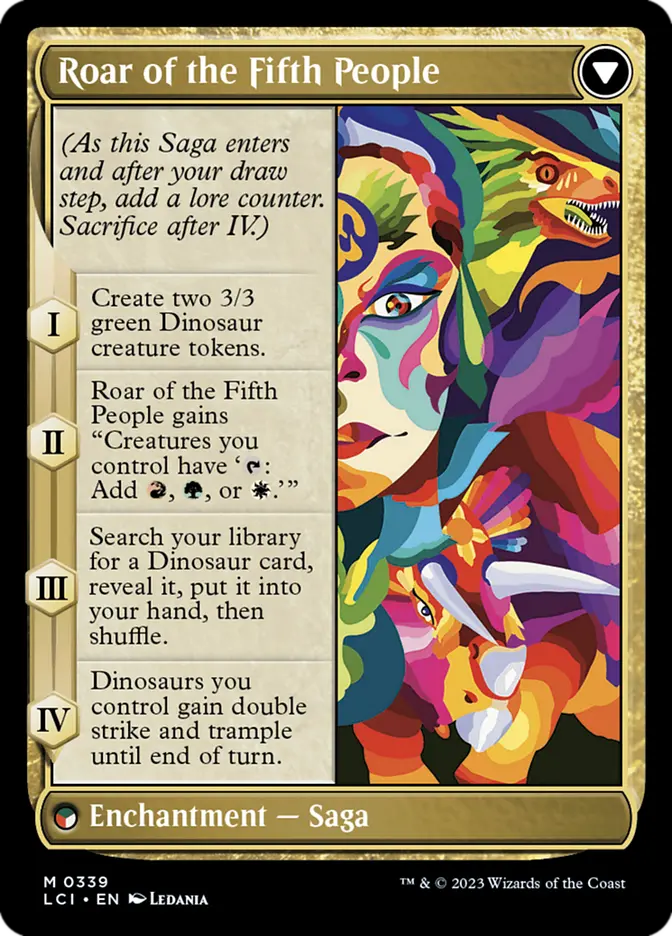 Huatli, Poet of Unity // Roar of the Fifth People (The Lost Caverns of Ixalan)