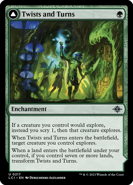 Twists and Turns // Mycoid Maze (The Lost Caverns of Ixalan)
